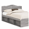 Owox Kopfteil 160 cm Grau für Boxspringbett, Holzwerkstoff, Modern und Langlebig