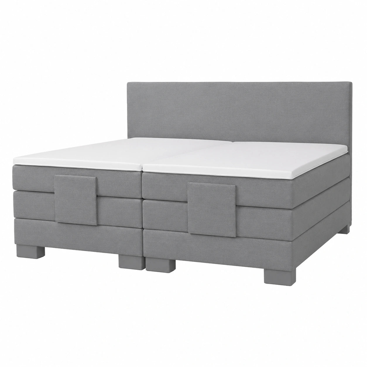 Elektrisch verstellbares Boxspringbett ROM II 200x210 cm, Überlänge, Komfort aus Deutschland