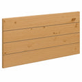 Massivholz Kopfteil 130/140 cm für Doppelbett - Skandinavisches Design, Handgefertigt in Spanien - Hiyori Dunkel