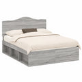 Modernes 140x200 cm Holzbett mit Kopfteil, Stabil und Elegant, Ideal für Jugend- und Schlafzimmer