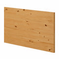 Holz-Kopfteil für Doppelbett 130-140 cm - Skandinavisches Design, Handarbeit aus Spanien - Fuji Dunkel