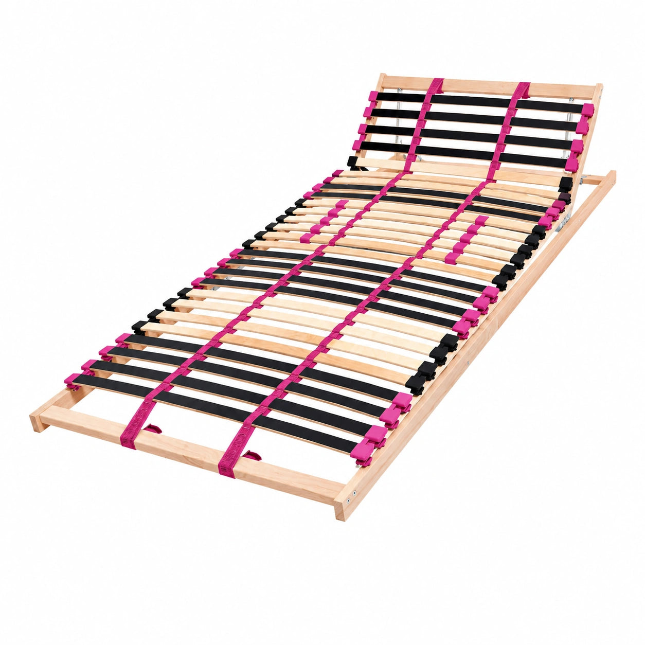 7-Zonen Lattenrost mit Kopf- und Härteverstellung 70x200 cm – Ideal für Kinderbett und Doppelbett